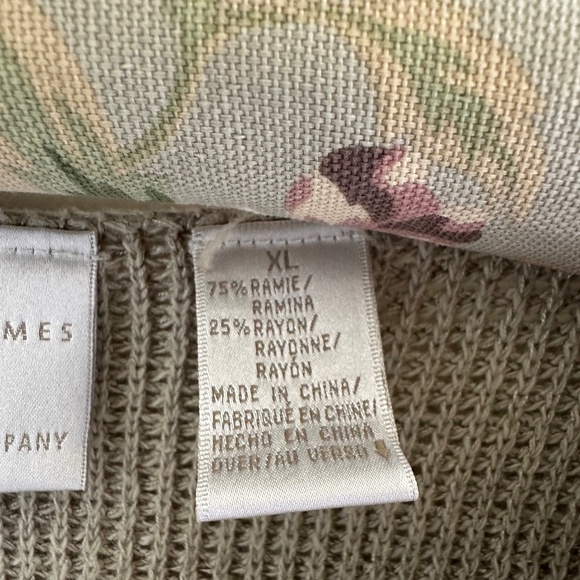 LIZ CLAIRBORNE COMPANY/EMMA JAMES KNIT CARDIGAN/XL-EUC - Picture 6 of 7